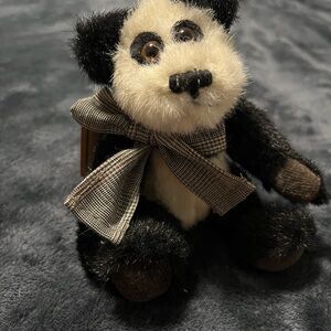 Boyds Bears Black and White Panda Plush